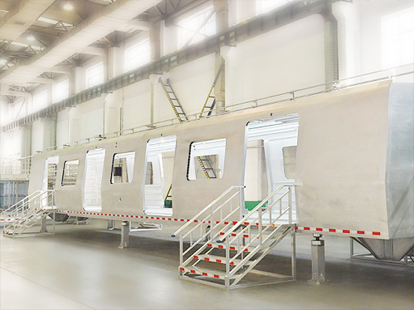 地铁车厢铝型材搅拌摩擦焊接